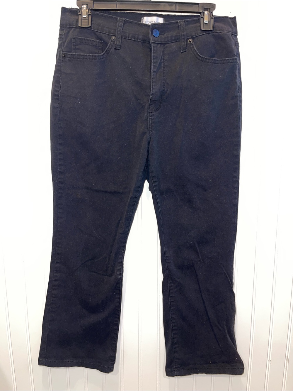 crown & ivy Black Women's Denim Jeans